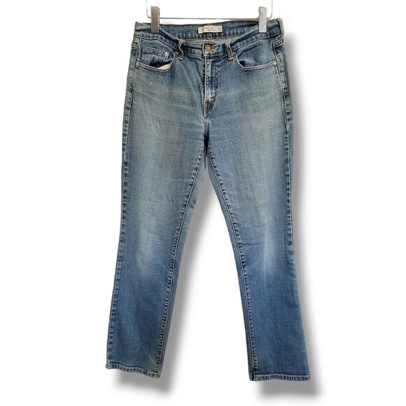 Levi's Denim - Levi’s Strauss & Co Women’s Blue Wash 505 Straight Leg Jeans – Size 10M
